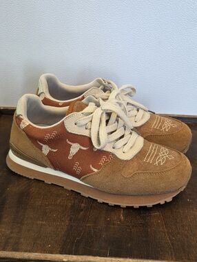 Women's Roper Giddyup Jogger Shoes Southwest Longhorn